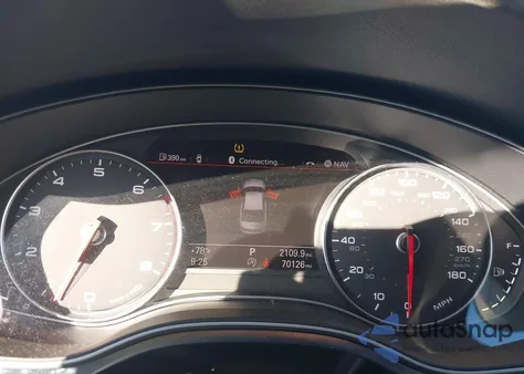 2015 Audi A6 3.0T Premium Plus from USA, damaged, VIN WAUFGAFCXFN003171